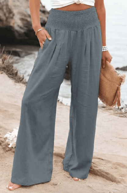 Clara - Élégante et Confortable Pantalon Palazzo pour Femmes