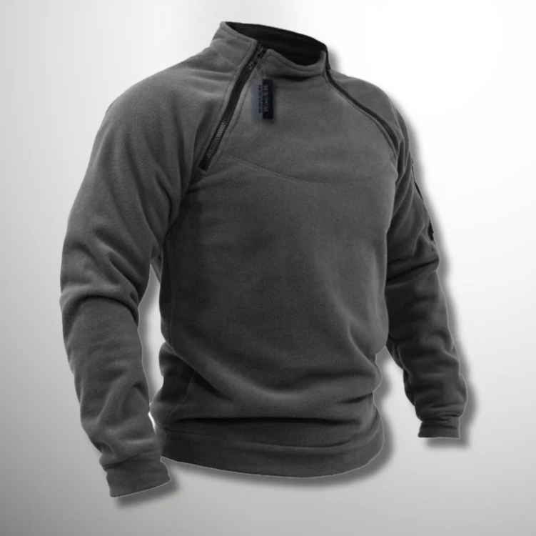 Pull polaire coupe-vent et chaud pour hommes