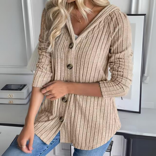 Manon - Pull en tricot avec boutons