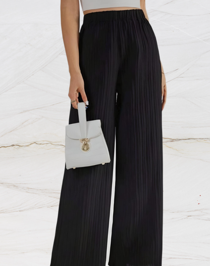 Chloé - Pantalon large avec doublure horizontale