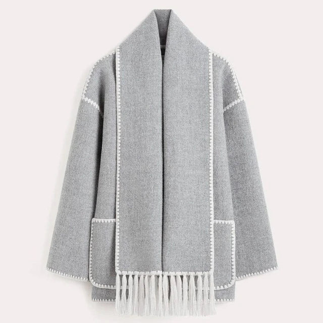 Ysa - Manteau d'hiver chic avec cordon de serrage