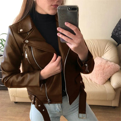 Version Veste | Veste en cuir pour femme