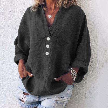 Pullover Ladies - Stylish - Cotton and Linen - Perfect for Every Season