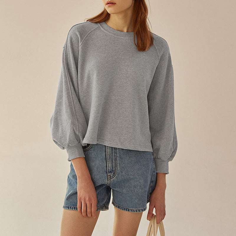 Pull à col rond pour femme