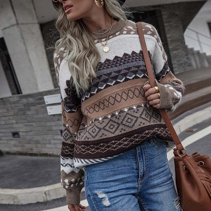 Xiara Sweater | Pull tricoté vintage