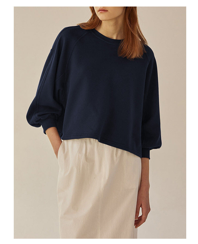 Pull à col rond pour femme