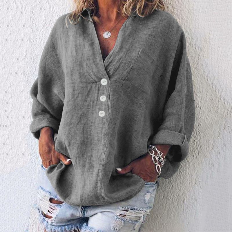 Pullover Ladies - Stylish - Cotton and Linen - Perfect for Every Season