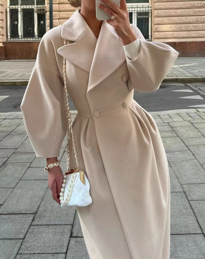 Manteau chaud et luxueux pour femme