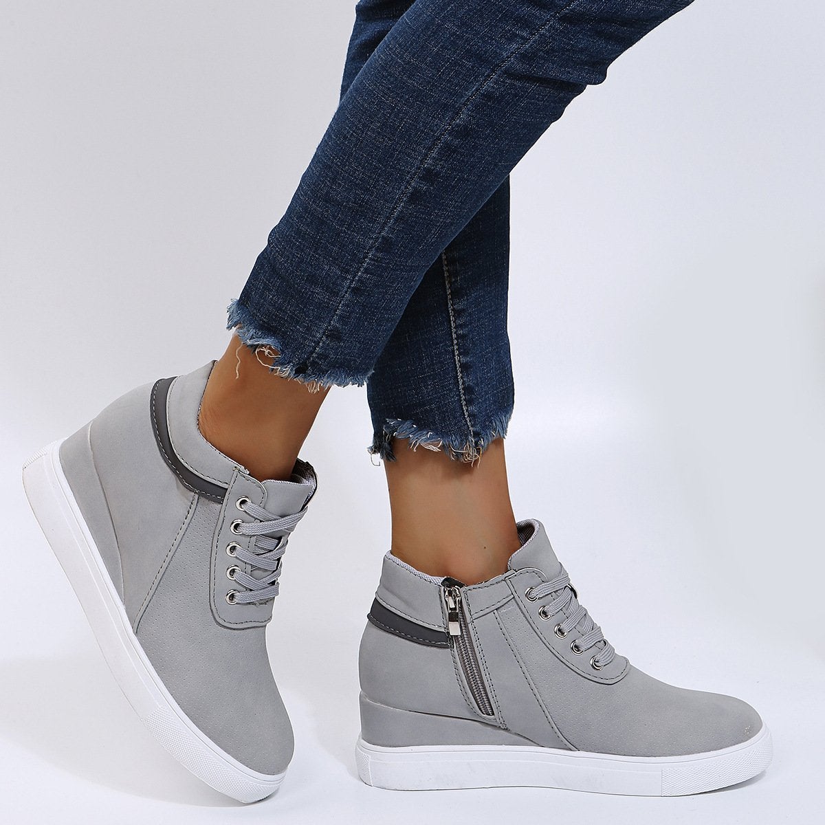 Nicoletta - Chaussures à lacets à talons hauts pour femmes