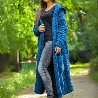 Perdita - Manteau cardigan d'hiver