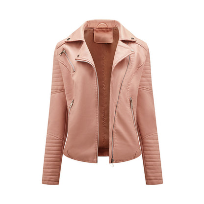 Veste en cuir élégante pour femme