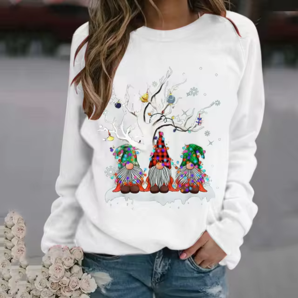 Reine | Pull de Noël Surdimensionné