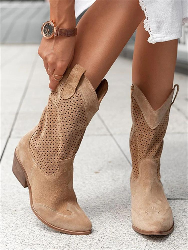 Rona - Bottes de cow-boy sportives pour femmes