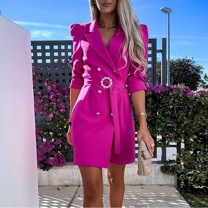 Lotte | Robe blazer avec ceinture