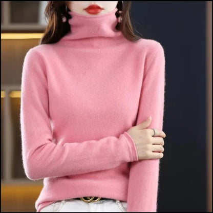 Noimee - Pull à col roulé et coupe ajustée pour femme