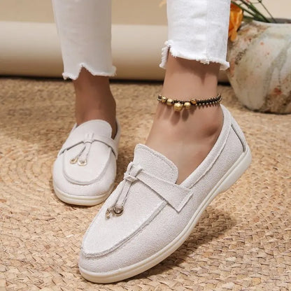 New Classic Luxury Designer Women's High Quality Loafer Shoes