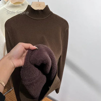 Sweat Desirai avec turtleneck pour l'hiver