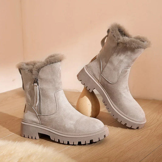 Tanja - bottes de neige à la cheville pour femmes