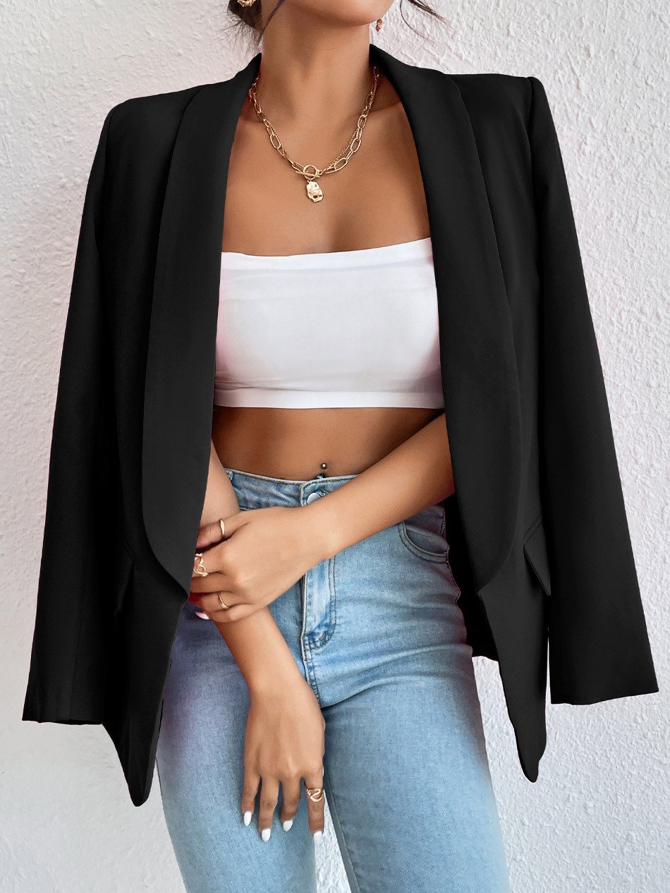 Blazer simple pour femme