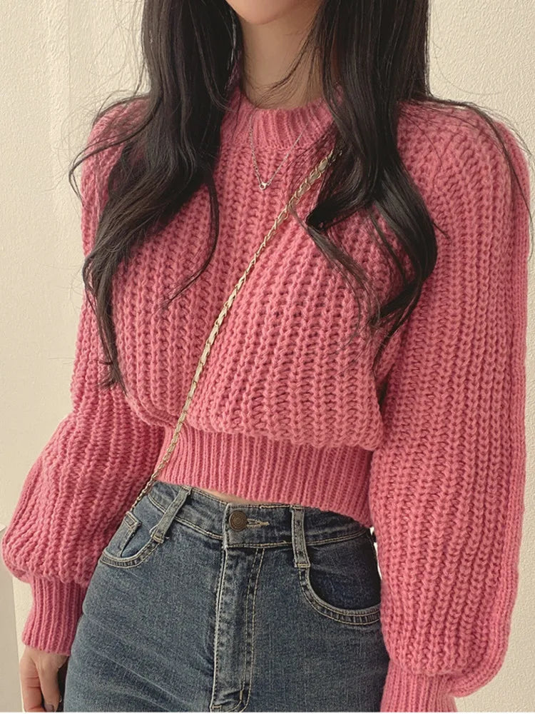 Uldina Sweater | Pull croisé décontracté