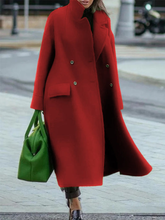 Wilhelmina Coat | Manteau long en laine