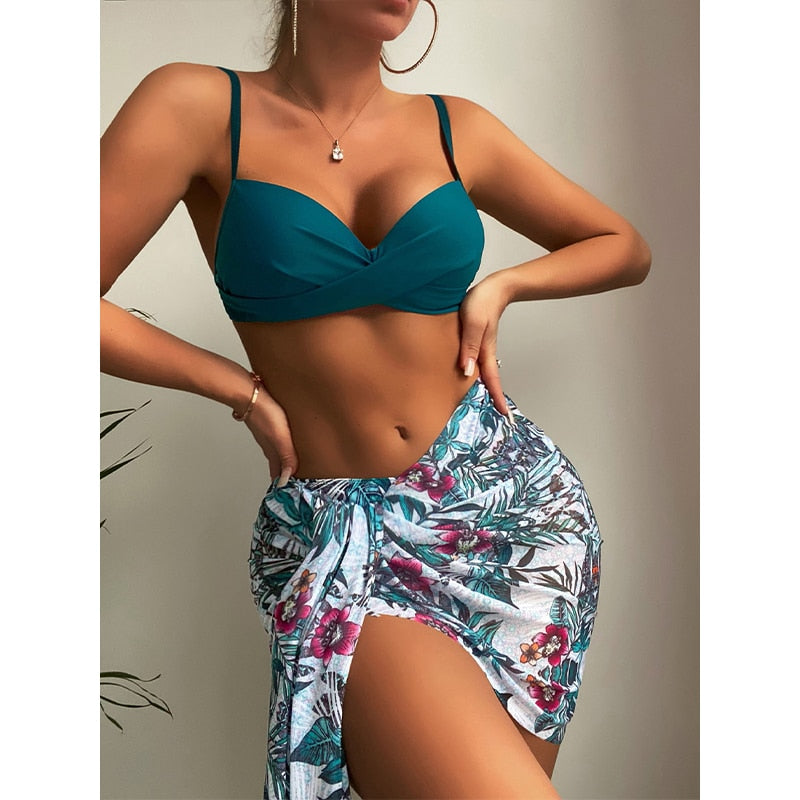 Vardi Dante™ Babet 3-piece bikini set | Un bikini coloré et sexy