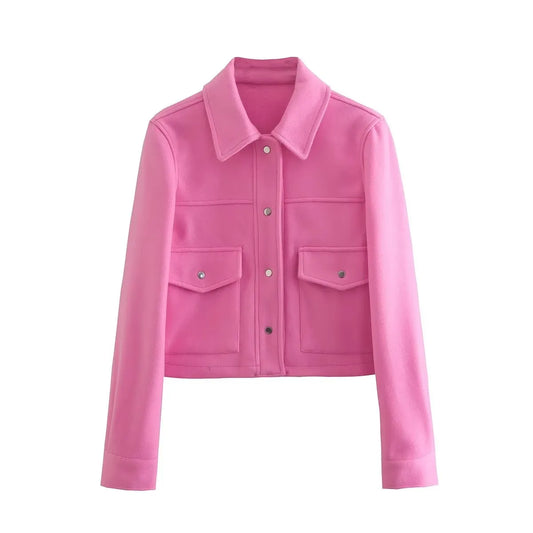 Thrina - Veste chic avec poches pour femmes