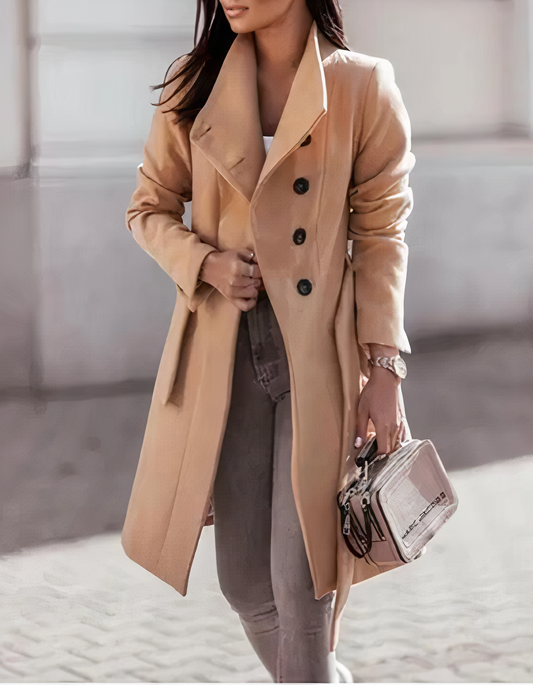 Trench chic avec ceinture - Simone