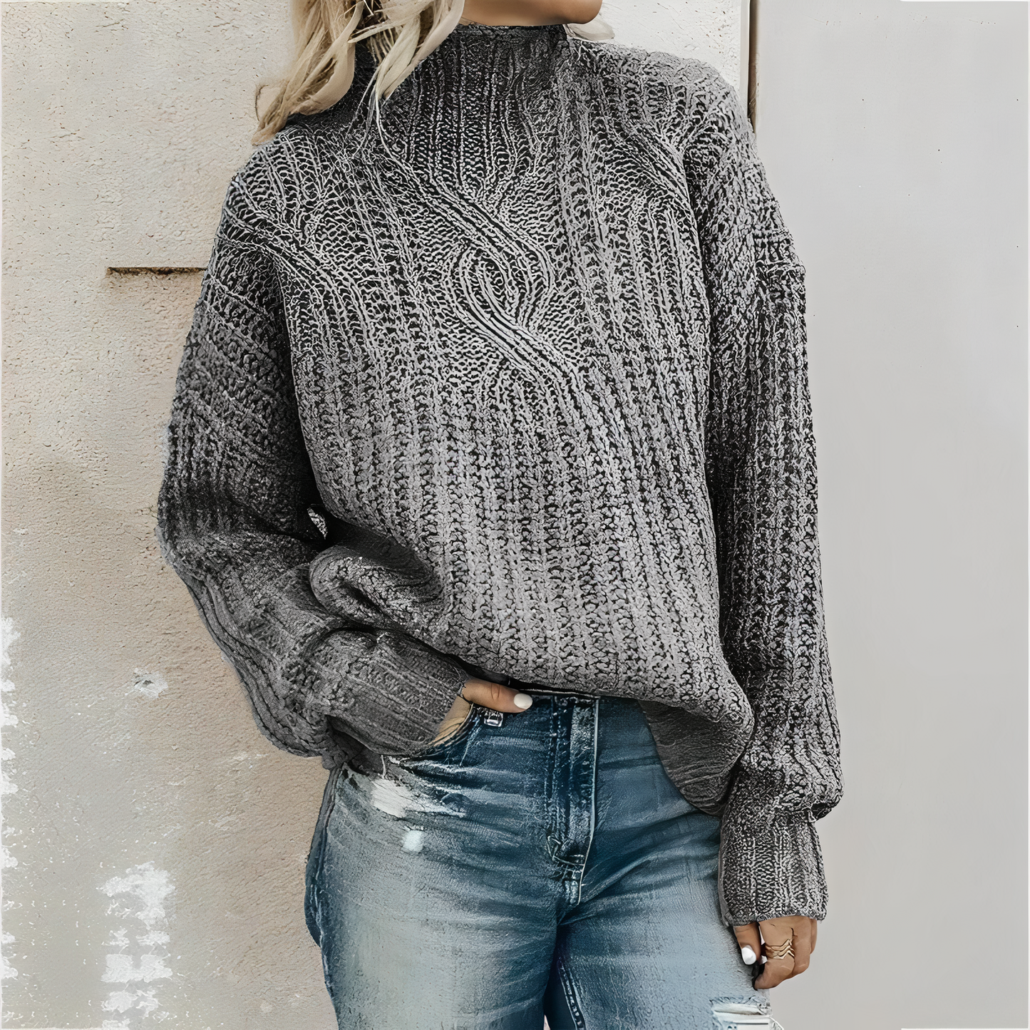 Pull en tricot douillet - Sloane