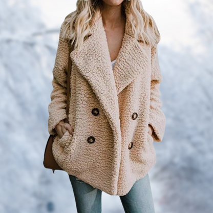 Manteau d'hiver en teddy