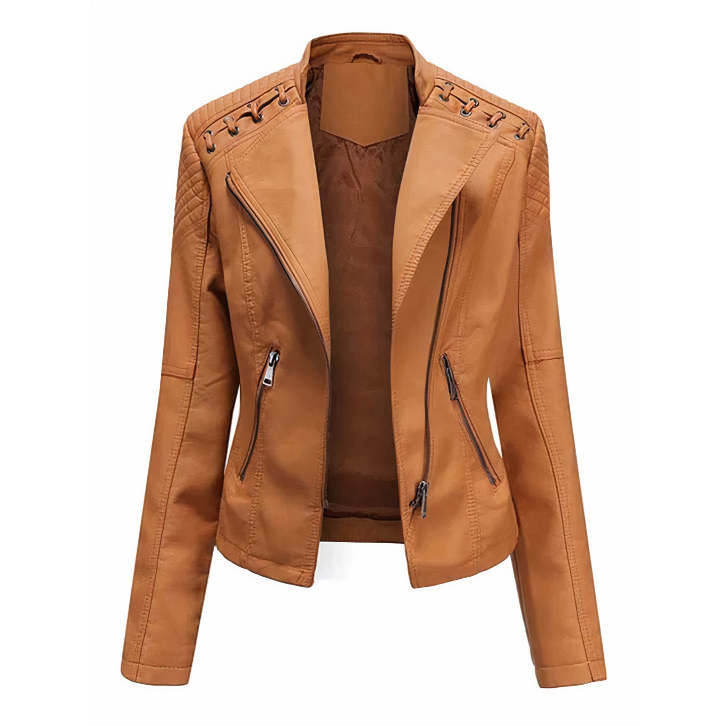 Veste en cuir pour femme - Stella