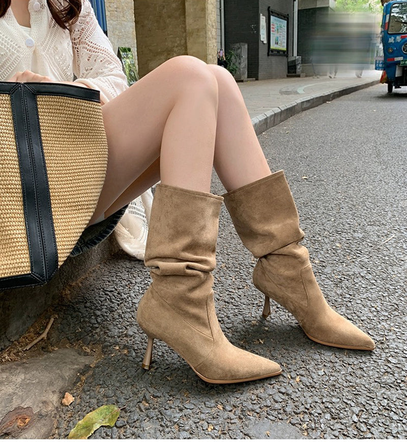 Rinette Boots | Bottes à talon pour femmes