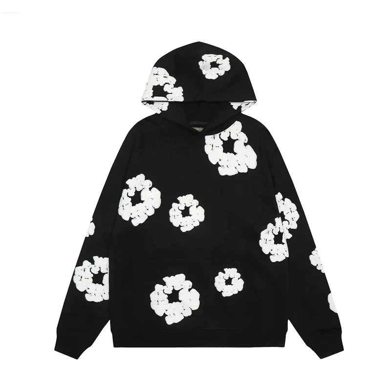 Hoodie stylé à fleurs - Morie