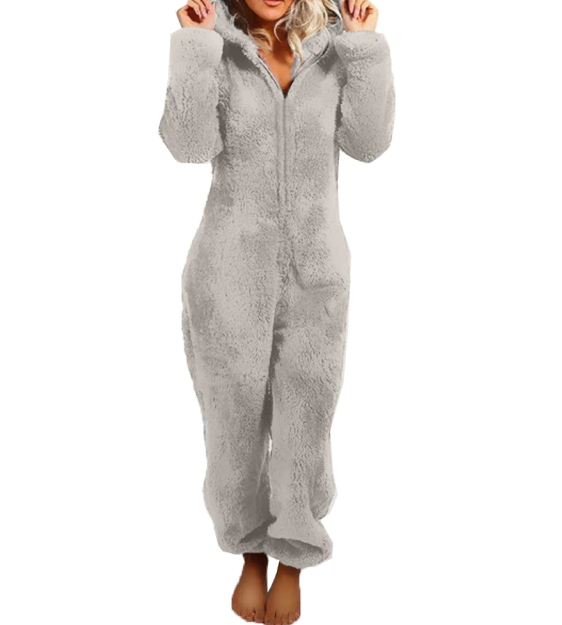 Coco-Mode | Combinaison de pyjama en polaire pour des nuits d'hiver confortables