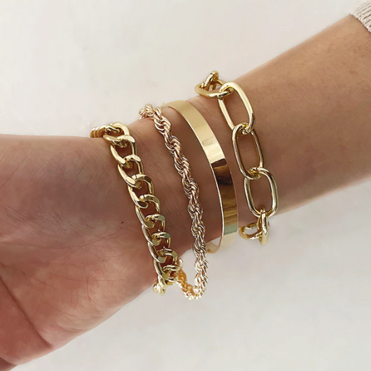 Charmy Arm Candy | Belle parure de bracelets 4 pièces