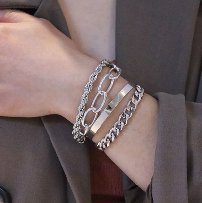 Charmy Arm Candy | Belle parure de bracelets 4 pièces