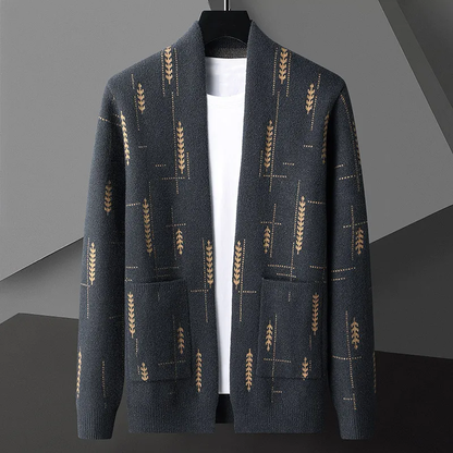 Cardigan motif jacquard original