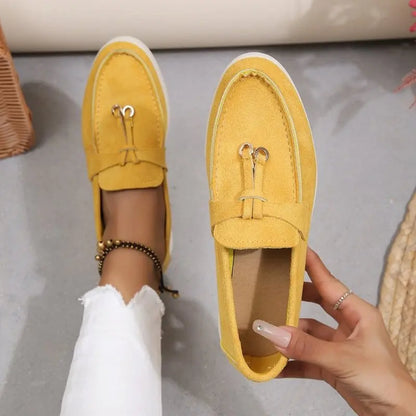 New Classic Luxury Designer Women's High Quality Loafer Shoes