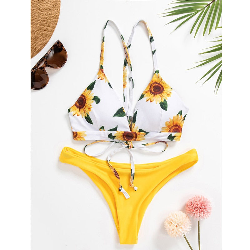 Bikini Zinda Sunflower | Un bikini gai et élégant