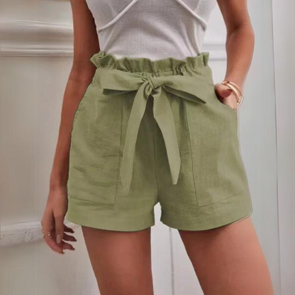 Senna - Short élégant pour femmes avec taille élastique