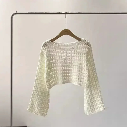 Kimo blouse à crochet