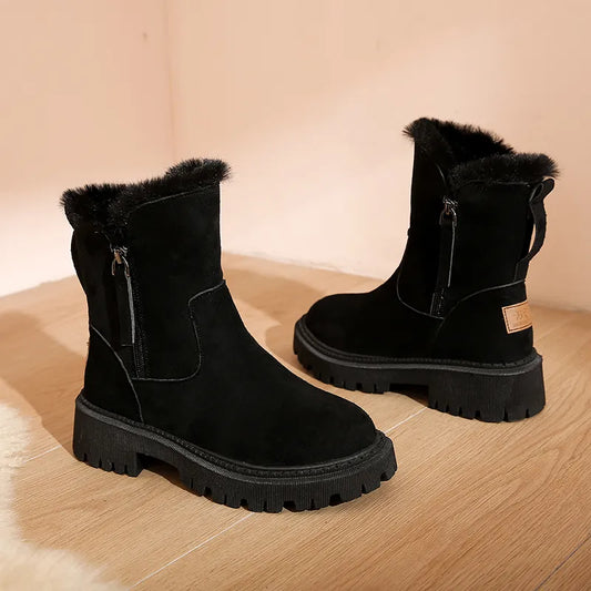 Namie - Bottes chaudes en polaire pour femmes