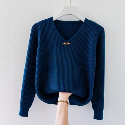 Pullover en maille glamour