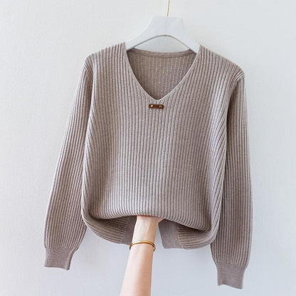 Pullover en maille glamour