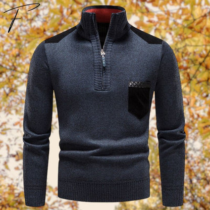 Xandro Pullover | Zip Pullover Hommes