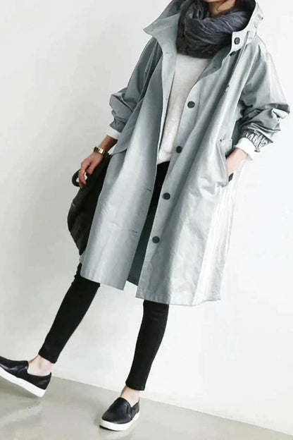 Manteau de pluie pour les femmes qui suivent la tendance