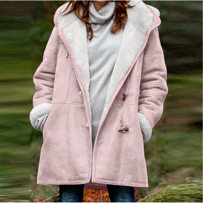 Wennie - Manteau d'hiver en velours pour femme