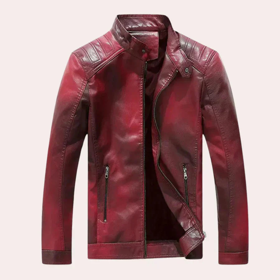 Veste élégante pour homme avec col montant