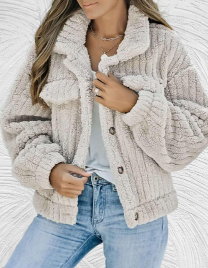 Vasha Coat | Faux manteau d'hiver épais