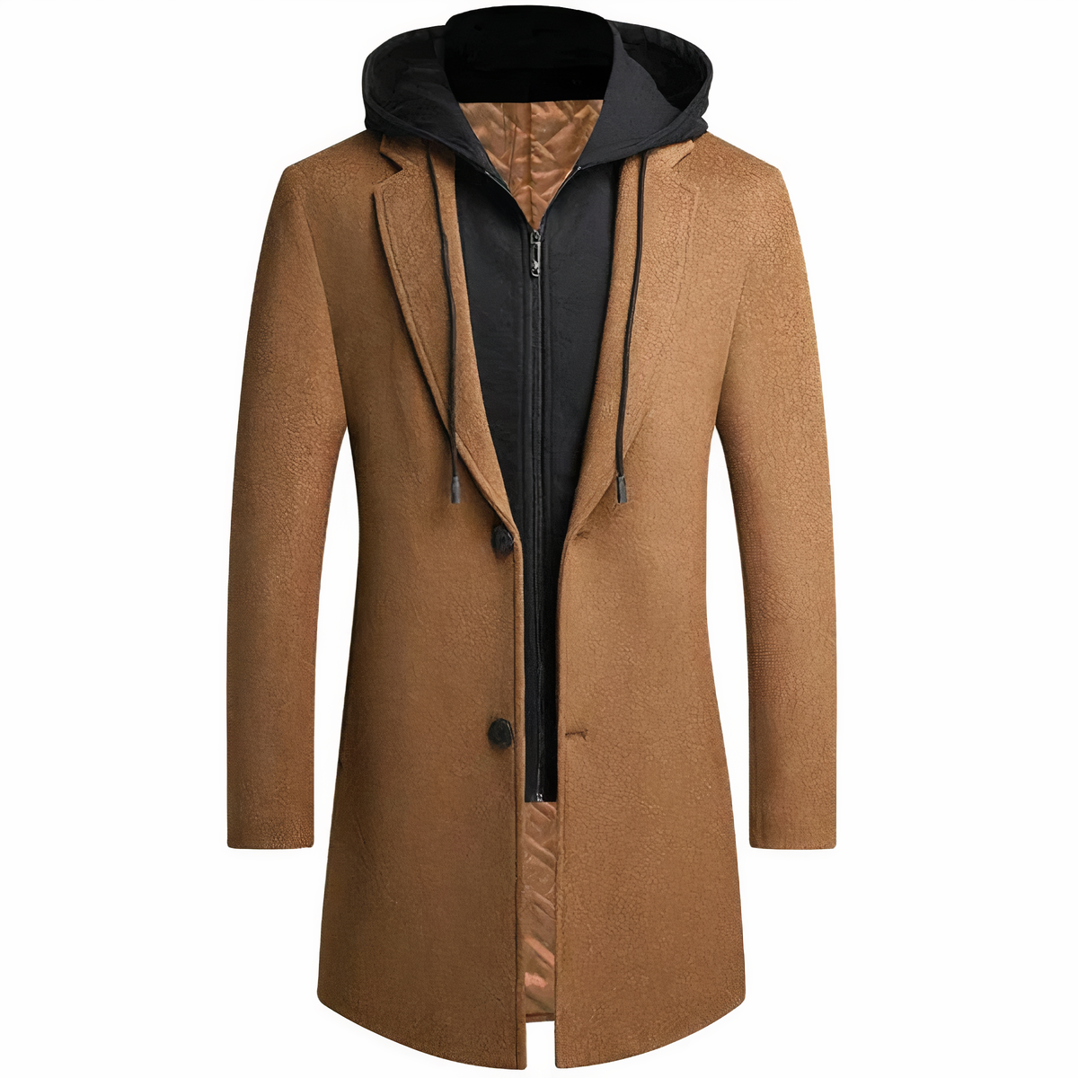 Zen - Trench-coat en laine pour homme